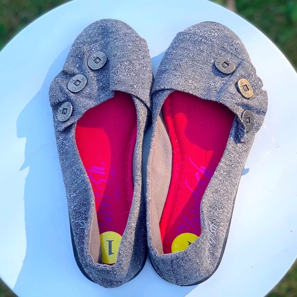 BLOWFISH Kids Ballet Flat Slip-ons SIZE 1 - Picture 1 of 5